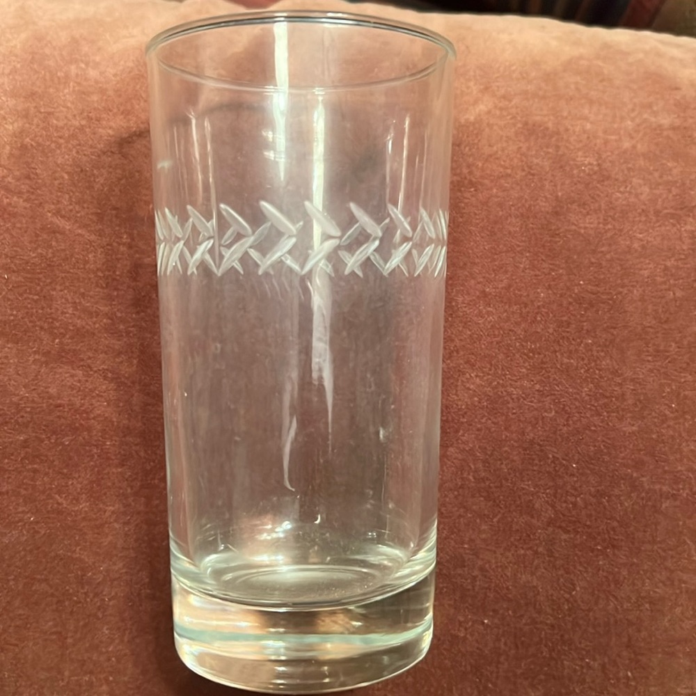 Set of (6) glasses